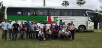 Alunos do CNP realizam visita técnica a viveiro  em Rorainópolis