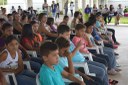Crianças participam de Trilha na Fazendinha do Campus Amajari Crianças participam de Trilha na Fazendinha do Campus Amajari
