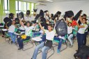 Mais de 150 alunos do Campus Amajari recebem kit escolar Mais de 150 alunos do Campus Amajari recebem kit escolar