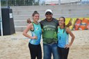 Vôlei de praia feminino disputa semifinal nesta terça-feira Vôlei de praia feminino disputa semifinal nesta terça-feira