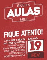 Início do ano letivo tem nova data