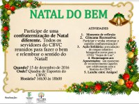 Servidores realizam Natal do Bem