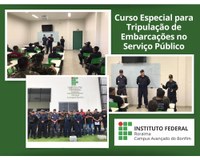 Curso Especial para Tripulação de Embarcações no Serviço Público