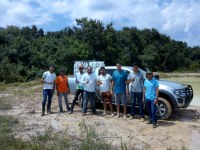 Campus Amajari faz doação de alevinos de tambaqui para projeto do Campus Novo Paraíso