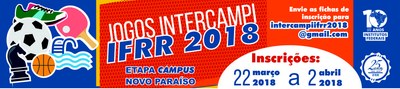 banner jogos intercampi 2018 etapa cnp