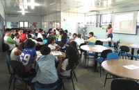 Estudantes do CNP participam de palestra sobre aprendizagem
