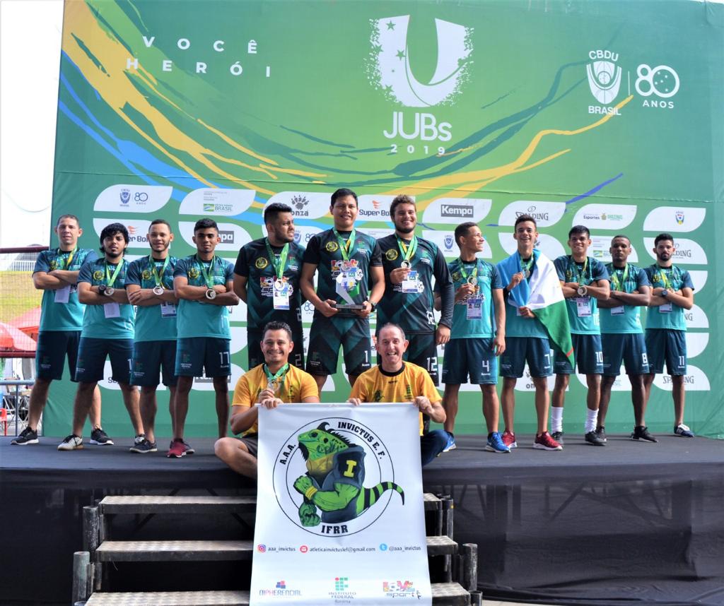 Equipe de futsal do IFRR participa da etapa nacional dos Jogos Universitários Brasileiros