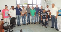 Representante do Mapa em Roraima e grupo de produtores visitam o Campus Novo Paraíso