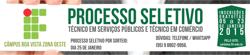 Processo Seletivo 2015