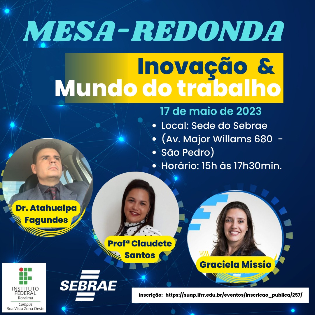 CBVZO – Inscrições abertas para mesa-redonda sobre inovação e mundo do trabalho