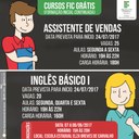 CBVZO oferece vagas para cursos de Vendas e Inglês CBVZO oferece vagas para cursos de Vendas e Inglês