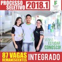 Prorrogado período de inscrições para vagas remanescentes em cursos de Serviços Públicos e em Comércio